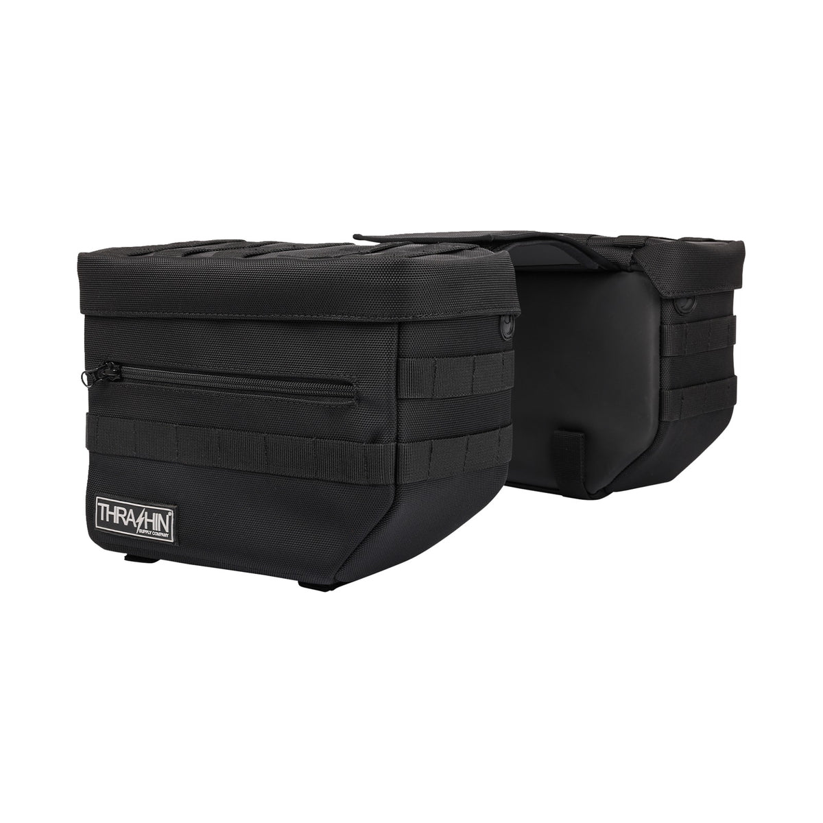 THRASHIN SUPPLY CO. - ESSENTIAL SADDLEBAGS - BLACK