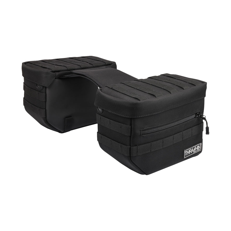 THRASHIN SUPPLY CO. - ESSENTIAL SADDLEBAGS - BLACK
