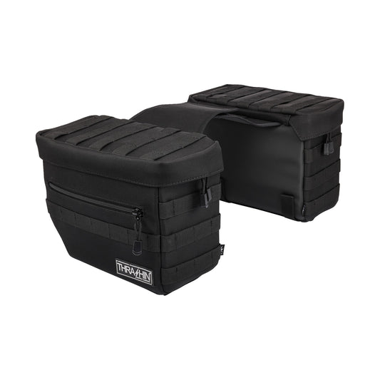 THRASHIN SUPPLY CO. - ESSENTIAL SADDLEBAGS - BLACK