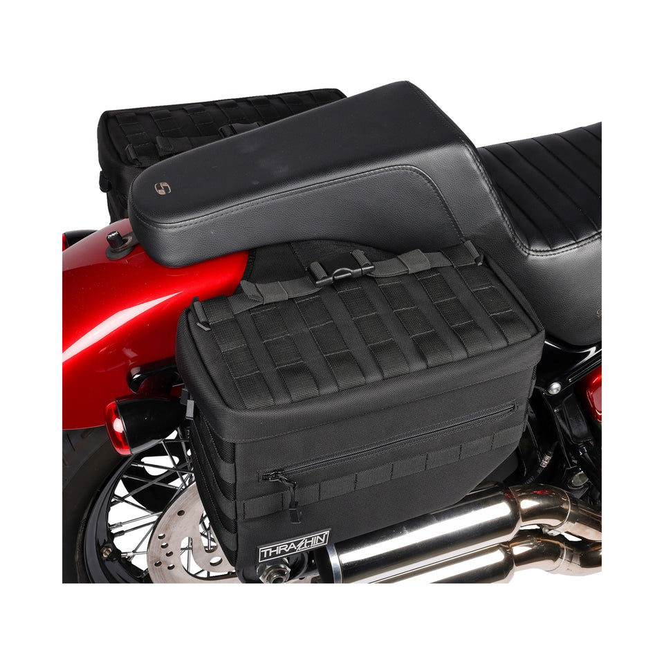 THRASHIN SUPPLY CO. - ESCAPE SADDLEBAGS - BLACK