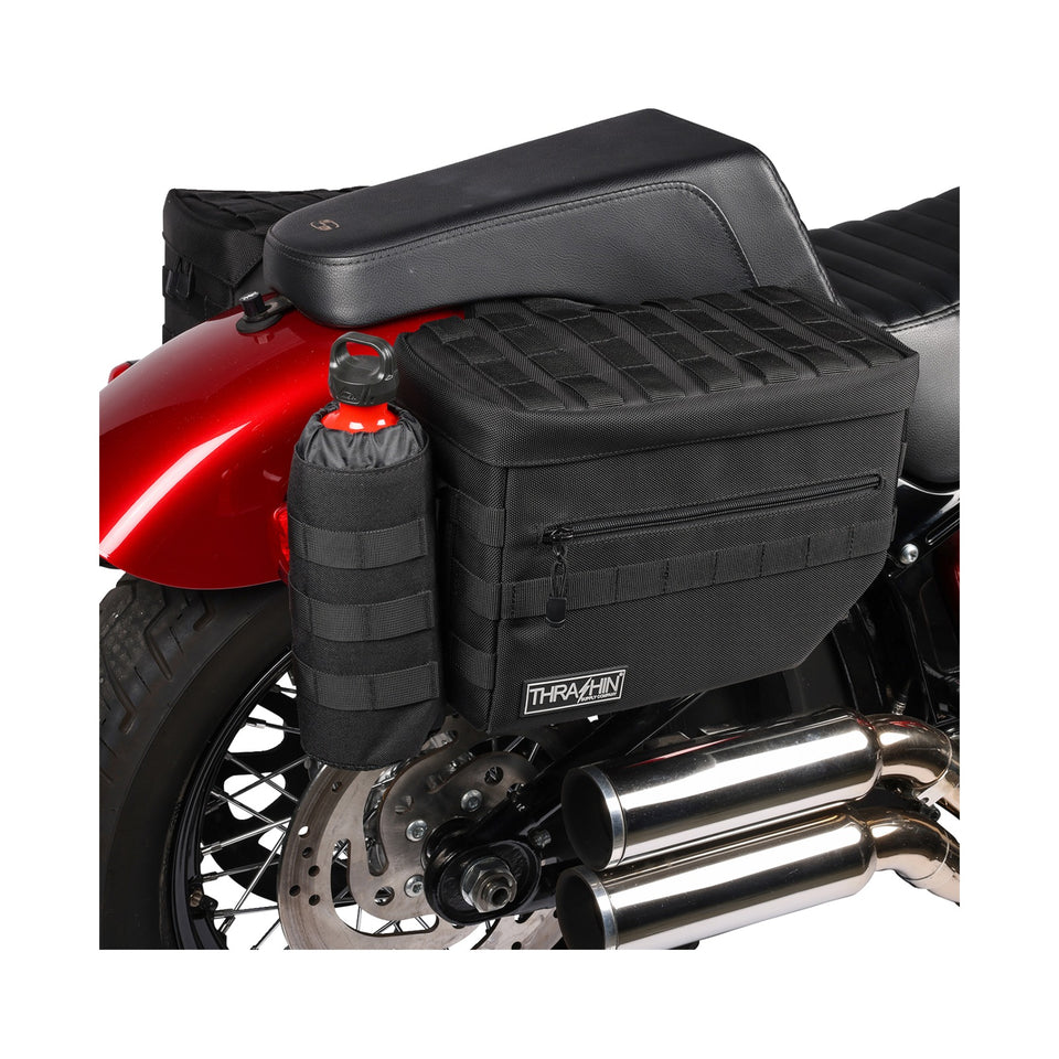 THRASHIN SUPPLY CO. - ESCAPE SADDLEBAGS - BLACK