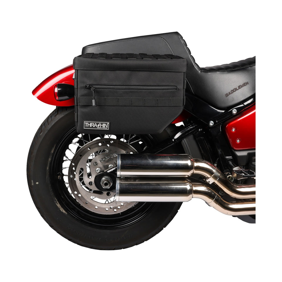 THRASHIN SUPPLY CO. - ESCAPE SADDLEBAGS - BLACK