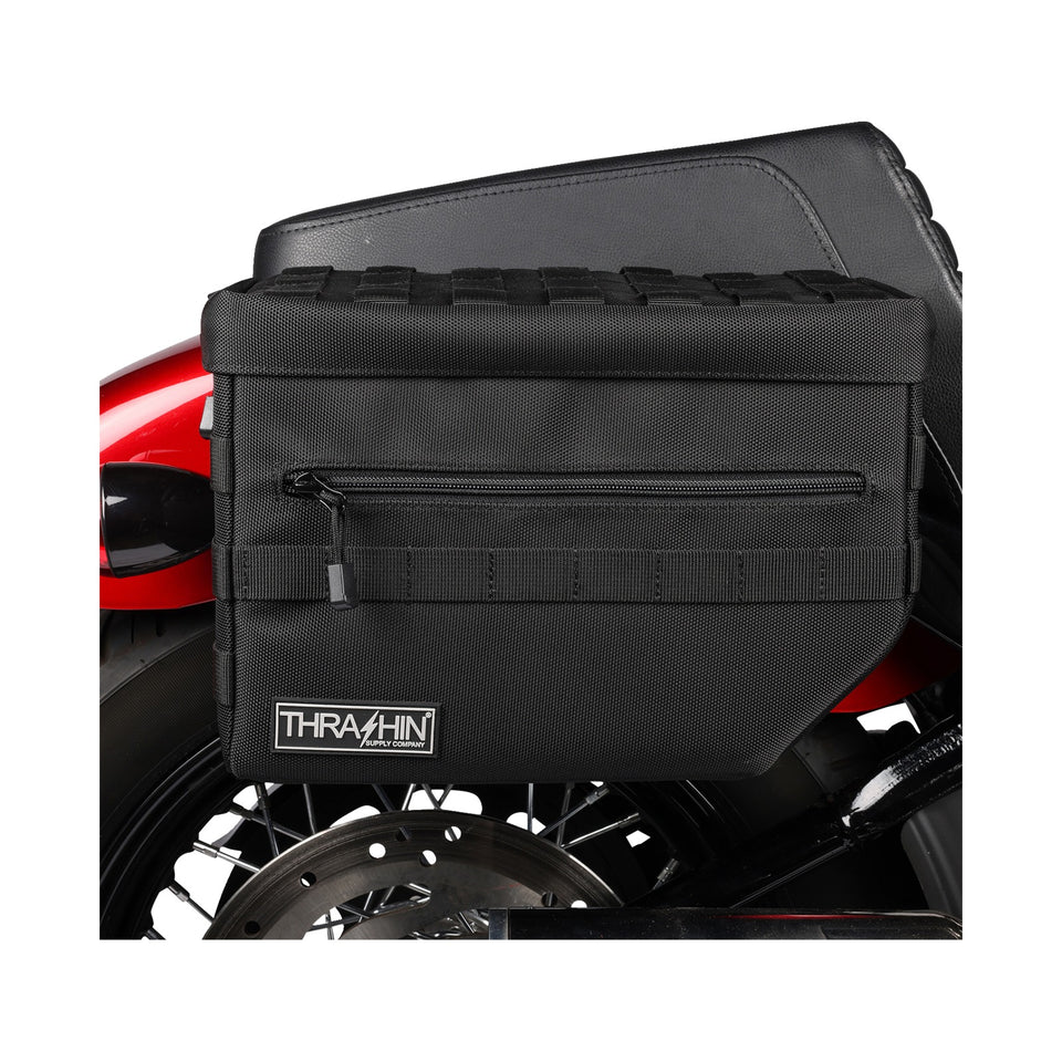 THRASHIN SUPPLY CO. - ESCAPE SADDLEBAGS - BLACK