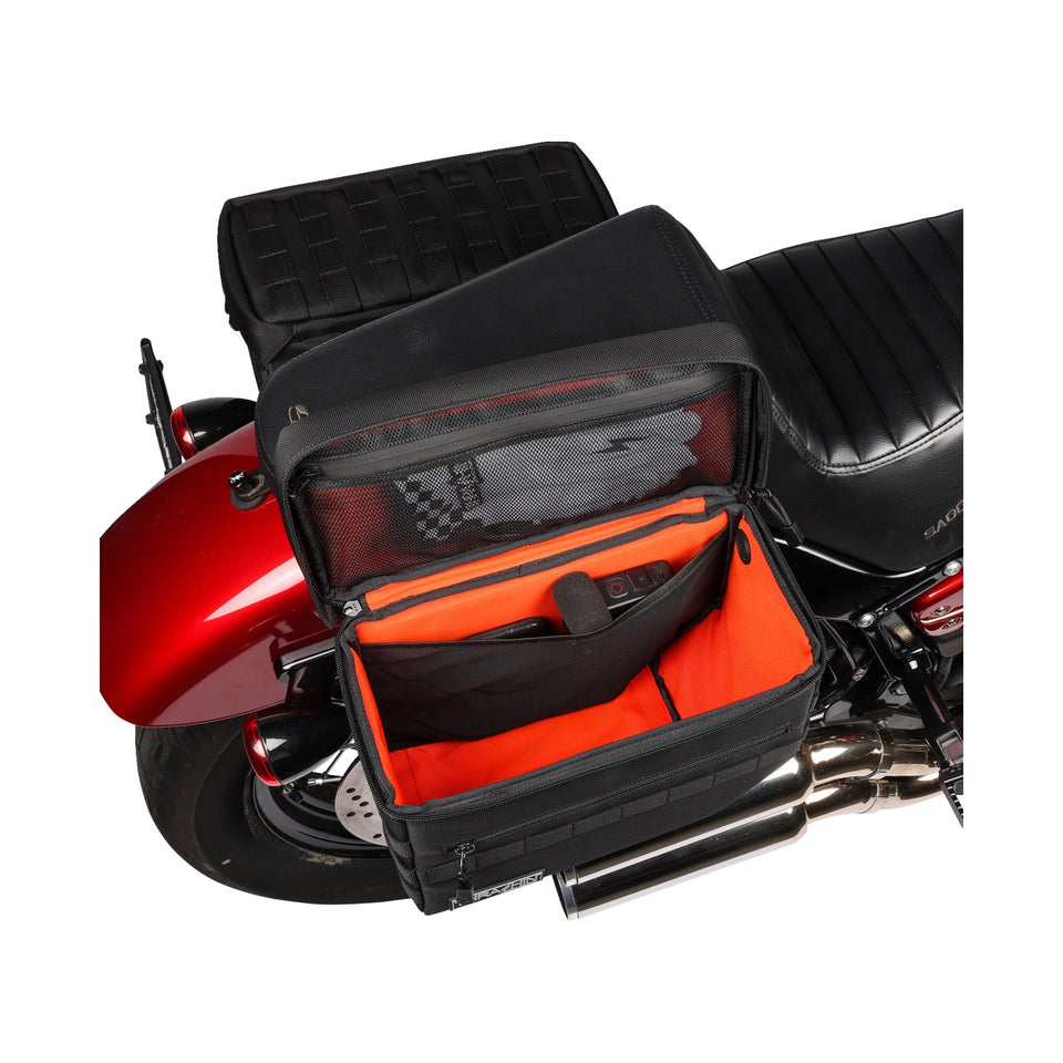 THRASHIN SUPPLY CO. - ESCAPE SADDLEBAGS - BLACK