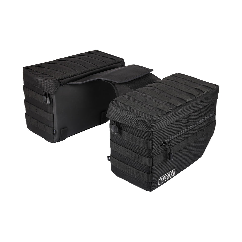 THRASHIN SUPPLY CO. - ESCAPE SADDLEBAGS - BLACK