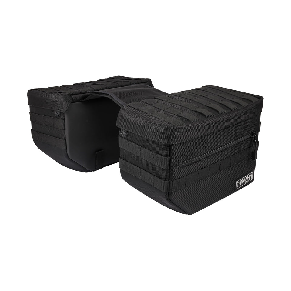 THRASHIN SUPPLY CO. - ESCAPE SADDLEBAGS - BLACK