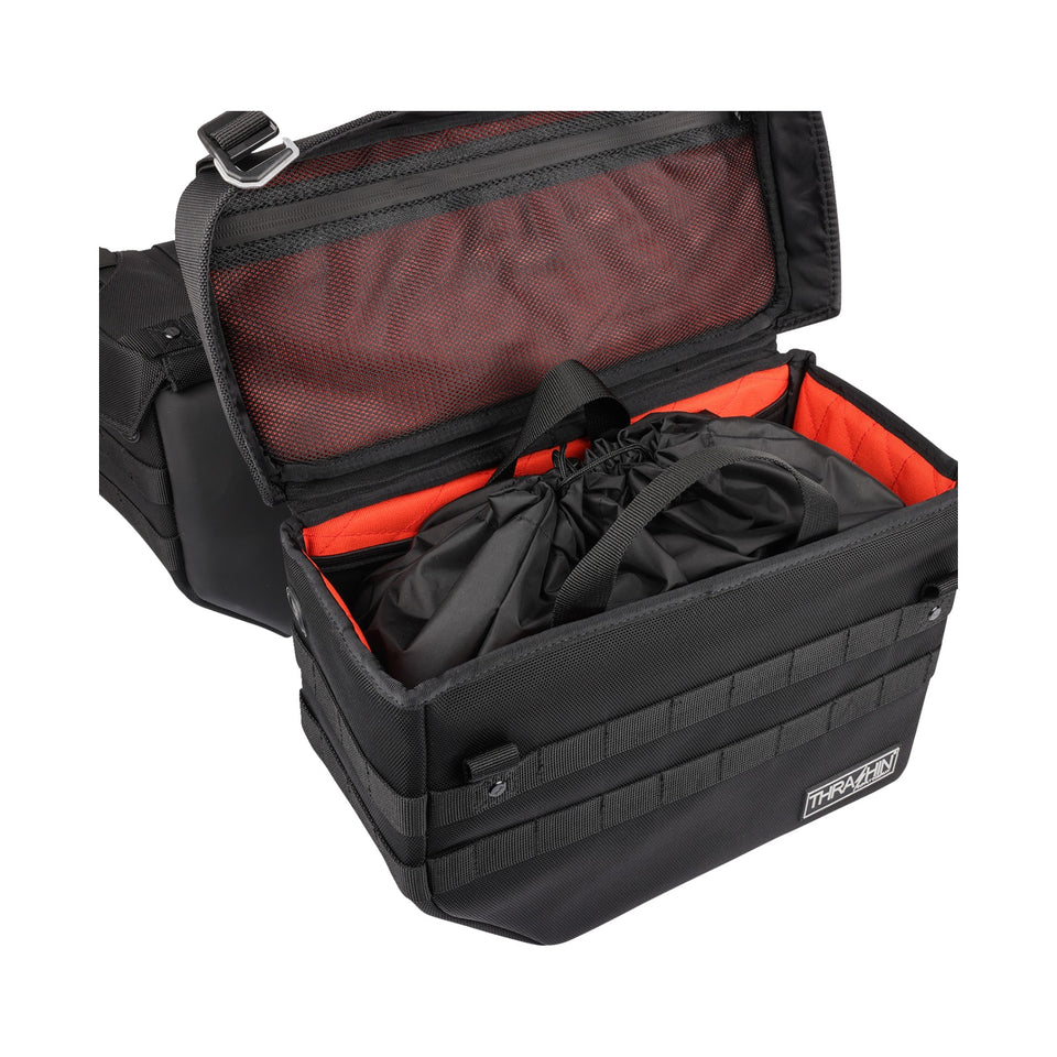 THRASHIN SUPPLY CO. - EXPEDITION SADDLEBAGS - BLACK