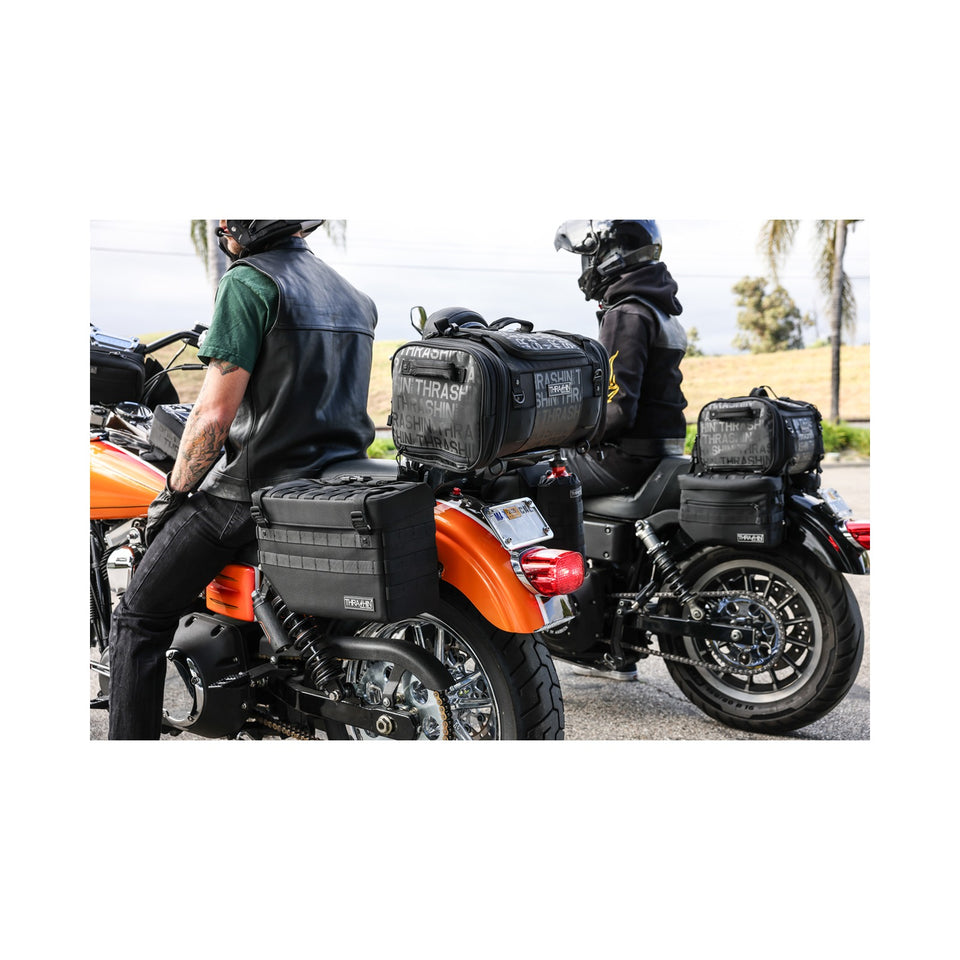 THRASHIN SUPPLY CO. - EXPEDITION SADDLEBAGS - BLACK