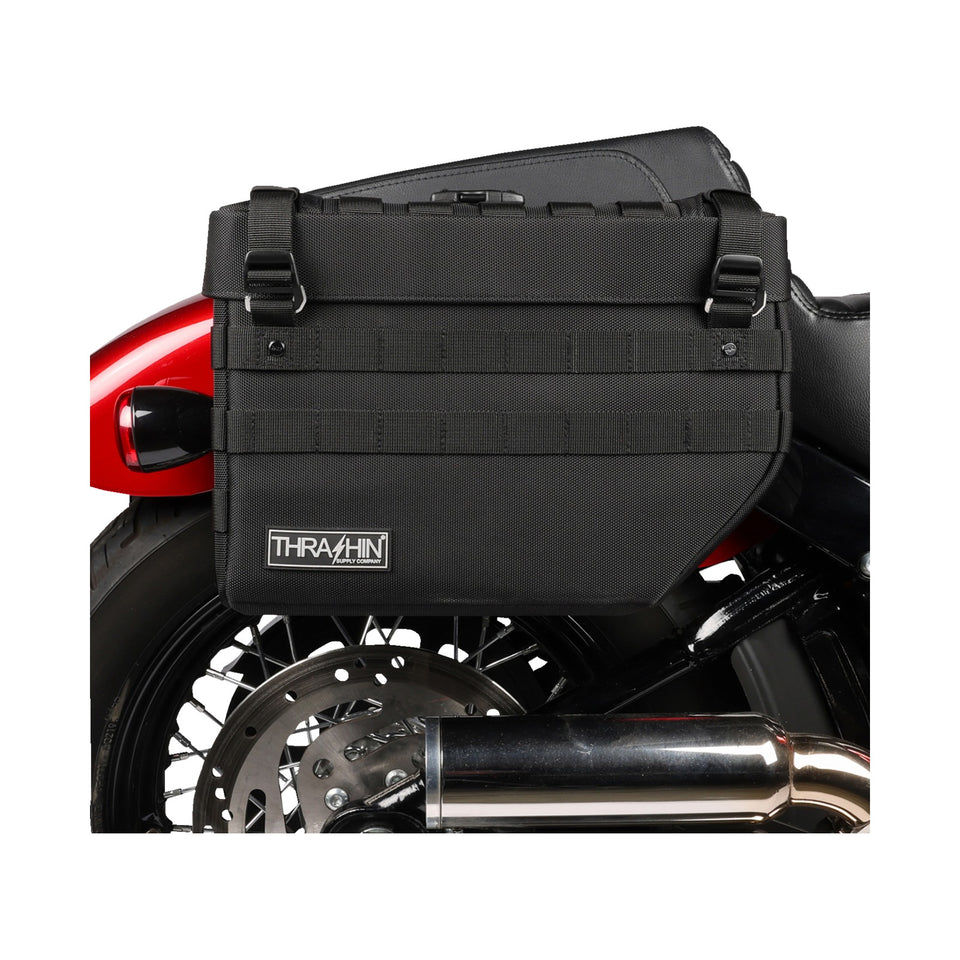 THRASHIN SUPPLY CO. - EXPEDITION SADDLEBAGS - BLACK