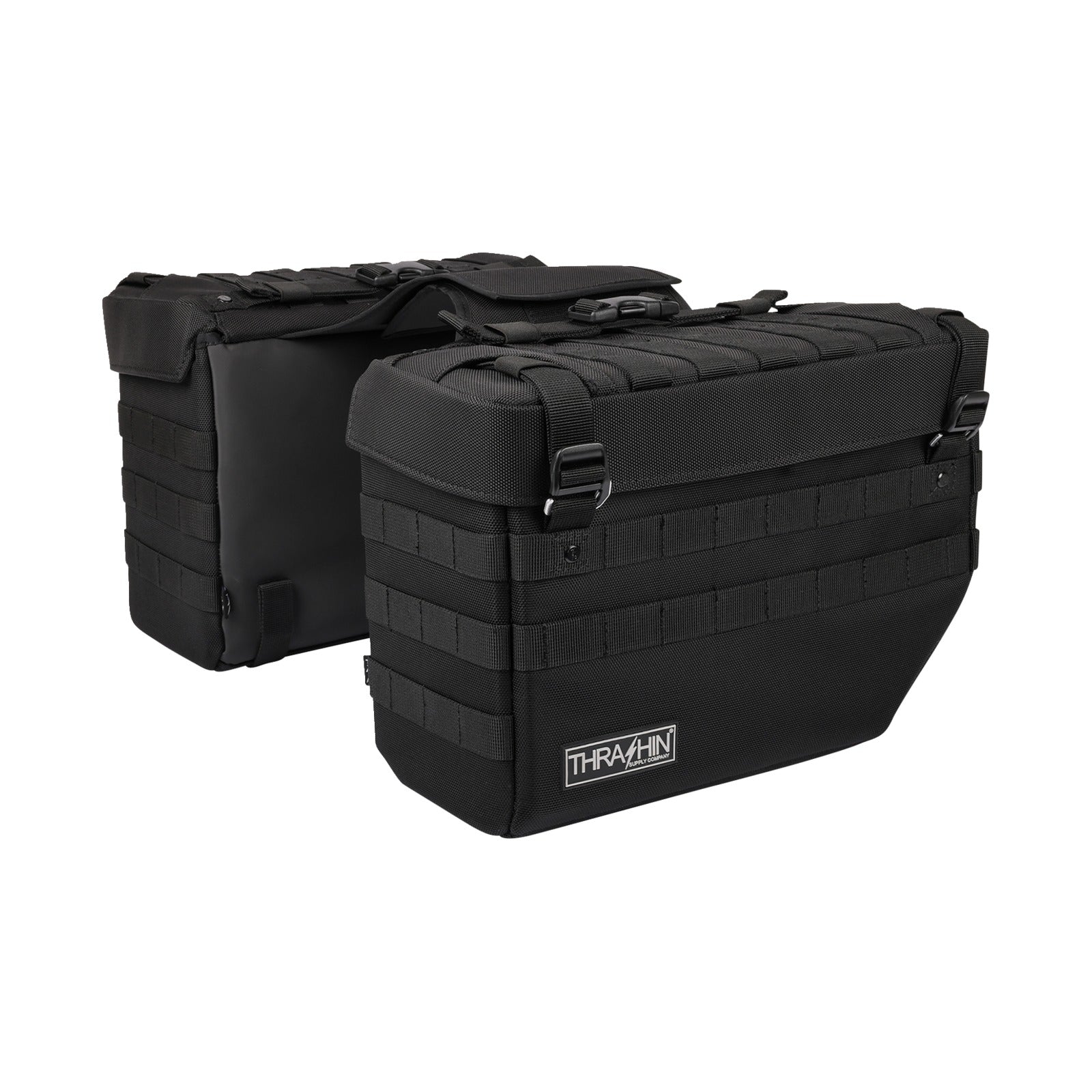 THRASHIN SUPPLY CO. - EXPEDITION SADDLEBAGS - BLACK