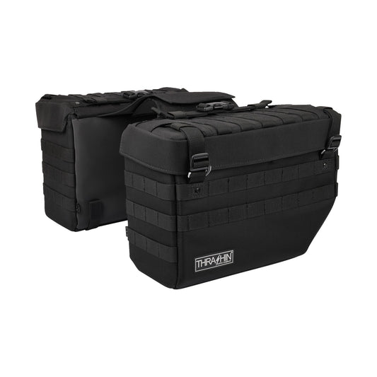 THRASHIN SUPPLY CO. - EXPEDITION SADDLEBAGS - BLACK