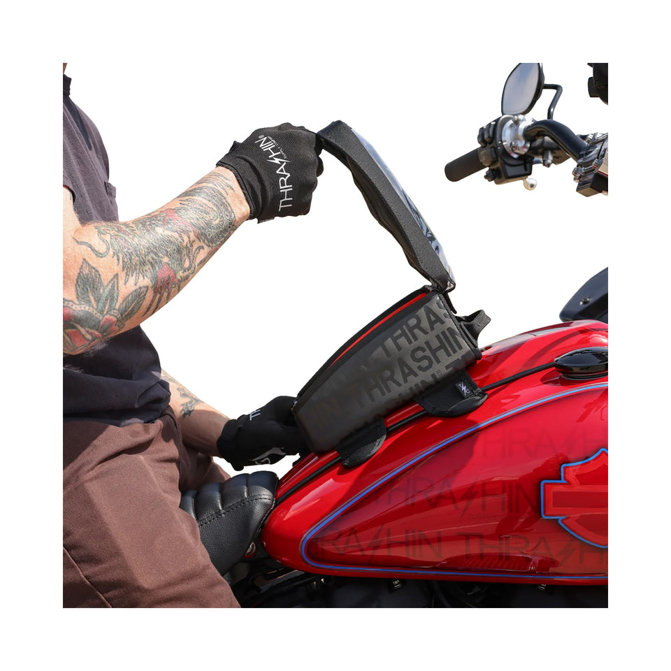 THRASHIN SUPPLY CO. - MAGNETIC TANK BAG - 3.5L - BLACK