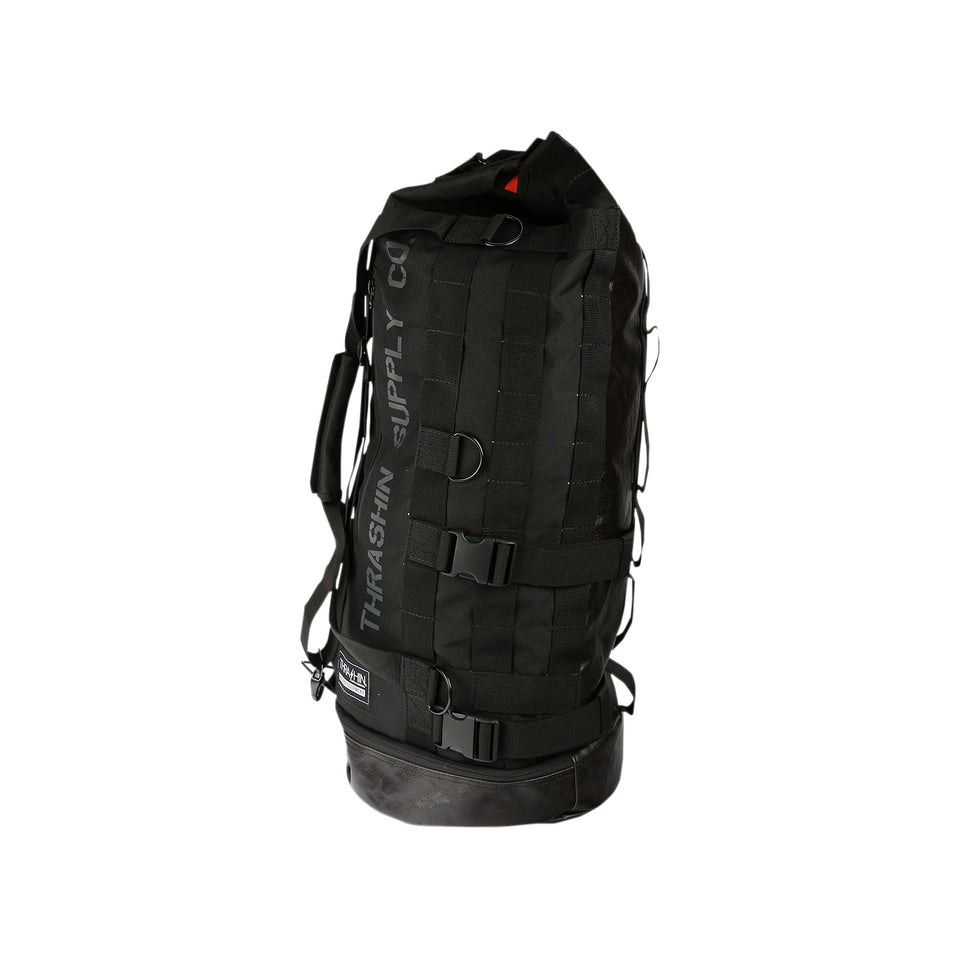 THRASHIN SUPPLY CO. - MISSION DUFFEL BAG - BLACK