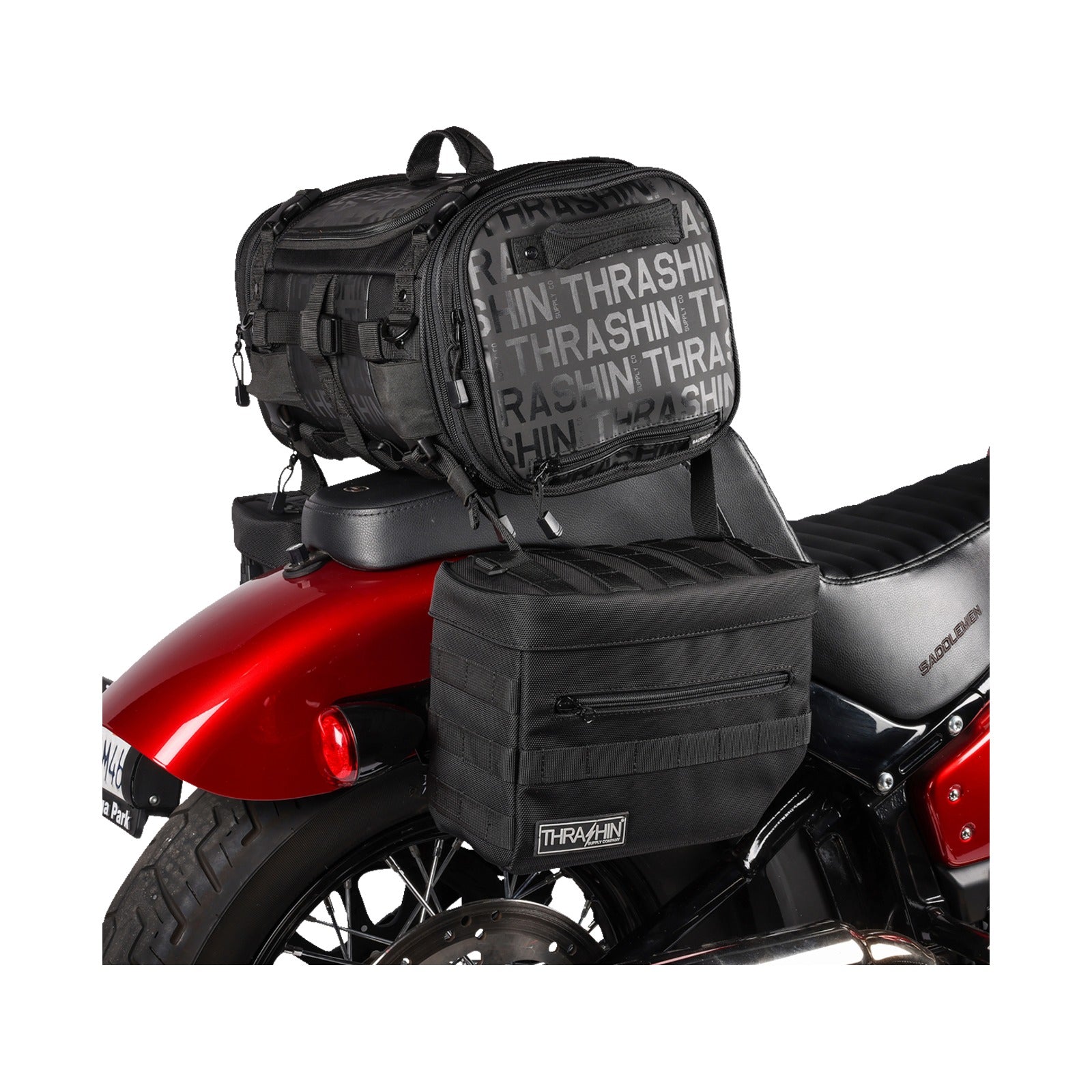 THRASHIN SUPPLY CO. - MOLLE STRAP KIT - BLACK