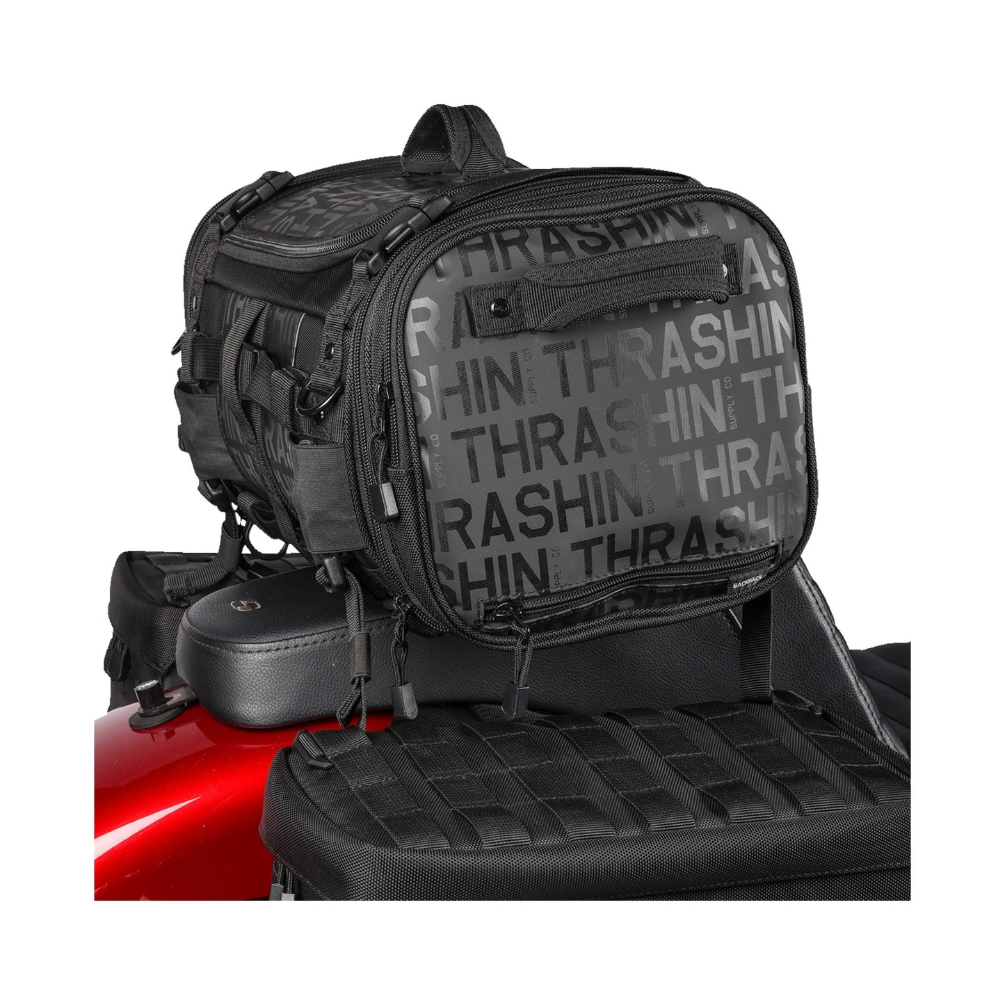 THRASHIN SUPPLY CO. - MOLLE STRAP KIT - BLACK