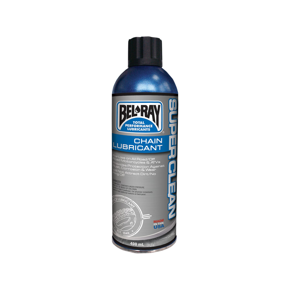 BEL-RAY - SUPER CLEAN CHAIN LUBE - 400ML - AEROSOL
