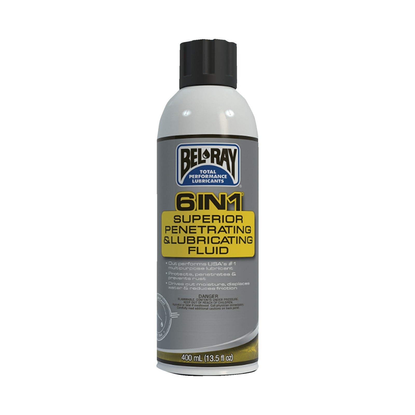 BEL-RAY - 6-IN-1 LUBRICATING FLUID - 13.5 U.S. FL OZ. - AEROSOL