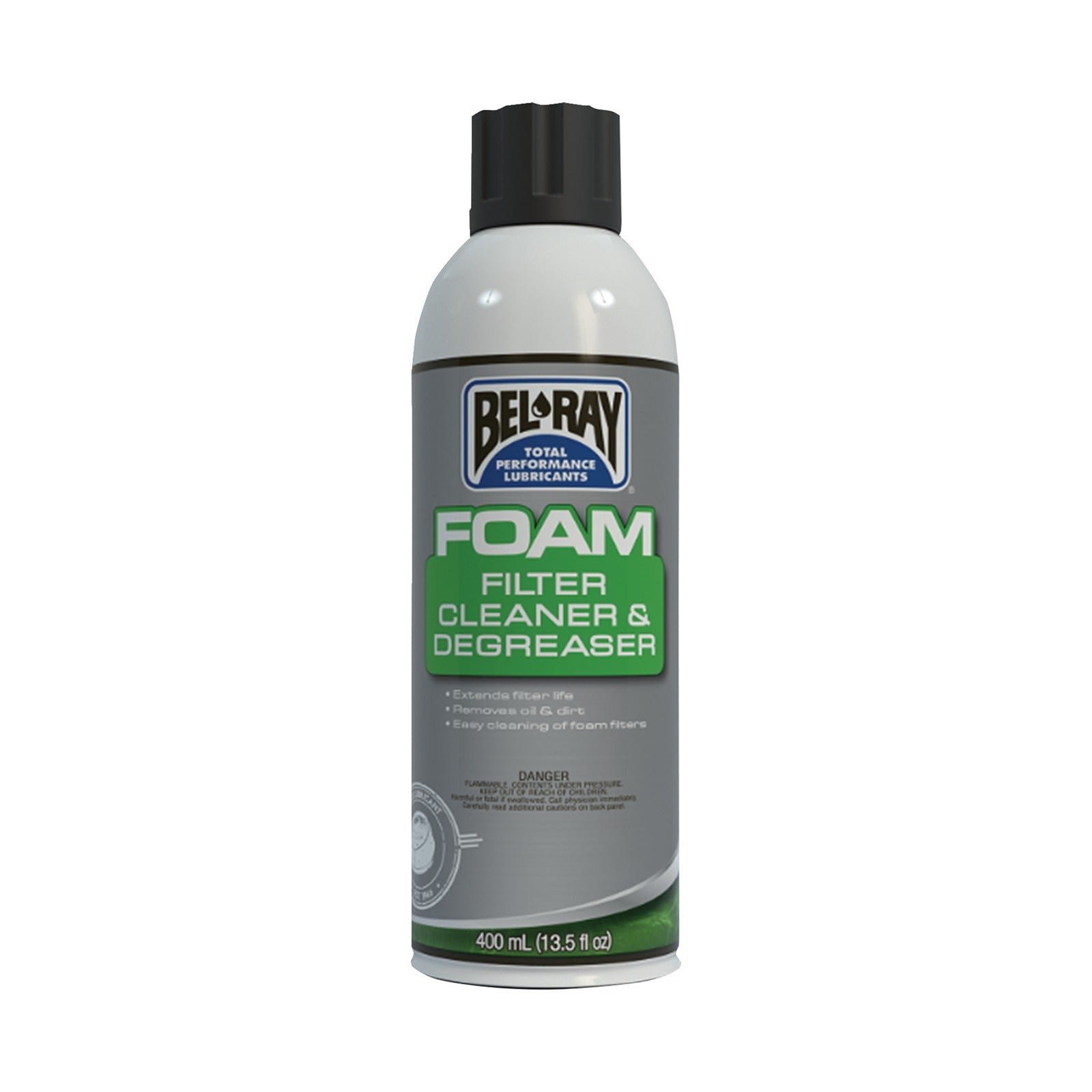 BEL-RAY - FOAM FILTER CLEANER - 13.5 U.S. FL OZ. - AEROSOL