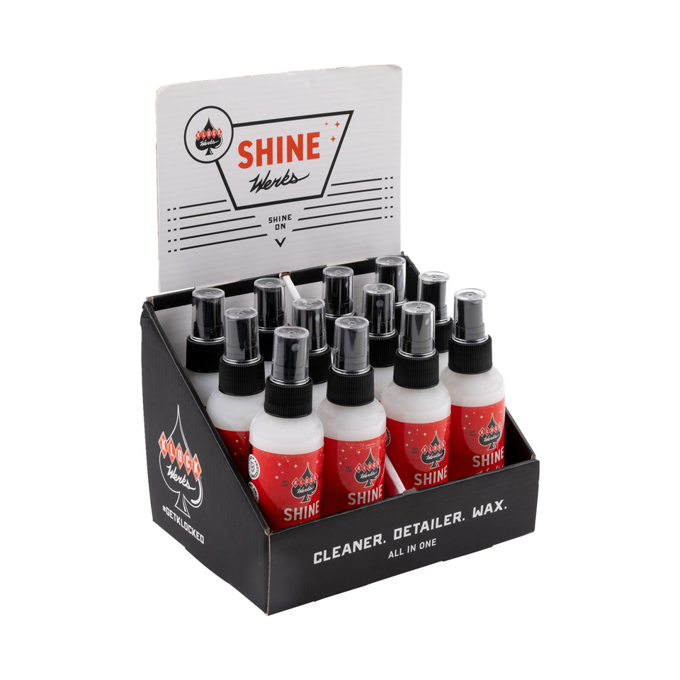 KLOCK WERKS - SHINE WERKS CLEANER - 4 US FL OZ. - 12-PACK