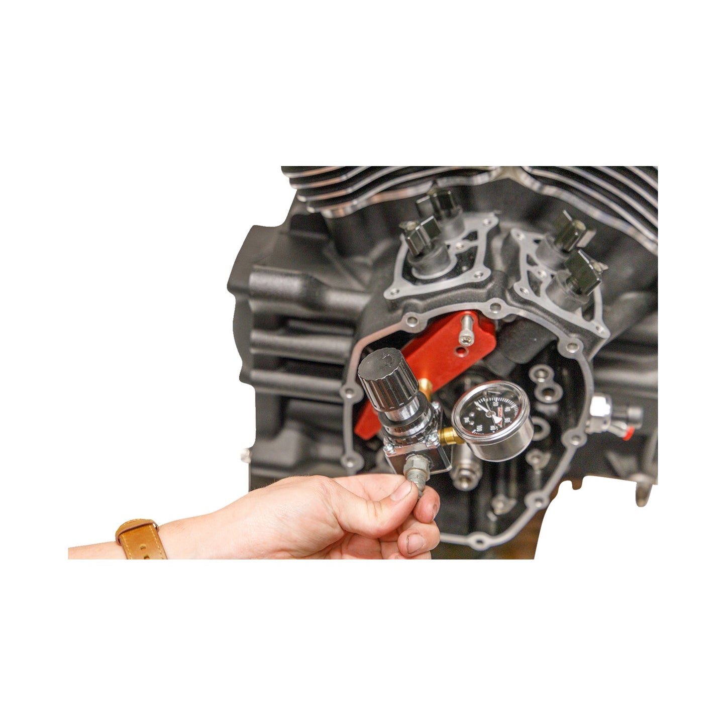 FEULING PARTS - TESTER - ENGINE CASE/PISTON COOLING/JET PRESSURE - M8/TWIN CAM