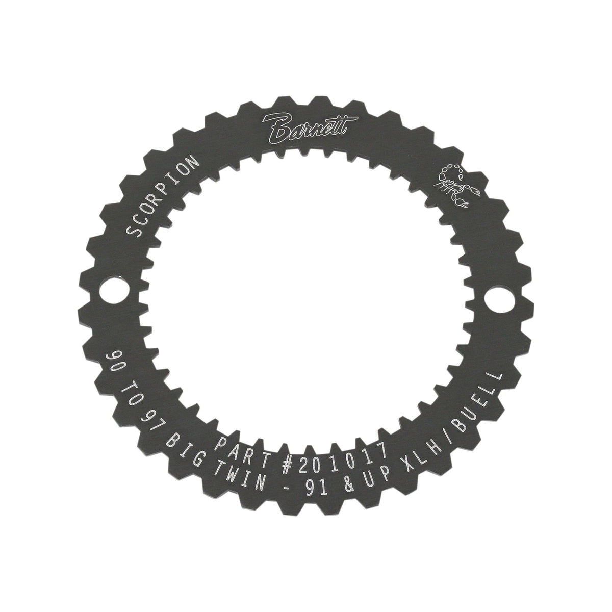 BARNETT - LOCK PLATE - CLUTCH BASKET - SCORPION - '86-'90 XL/'98-'05 DYNA/'99-'00 FXR/'97-'06 SOFTAIL/TOURING