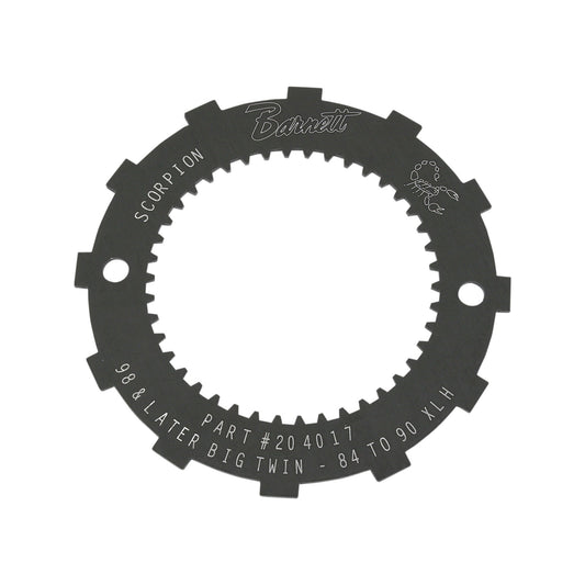 BARNETT - LOCK PLATE - CLUTCH BASKET - SCORPION - '86-'90 XL/'98-'05 DYNA/'99-'00 FXR/'97-'06 SOFTAIL/TOURING