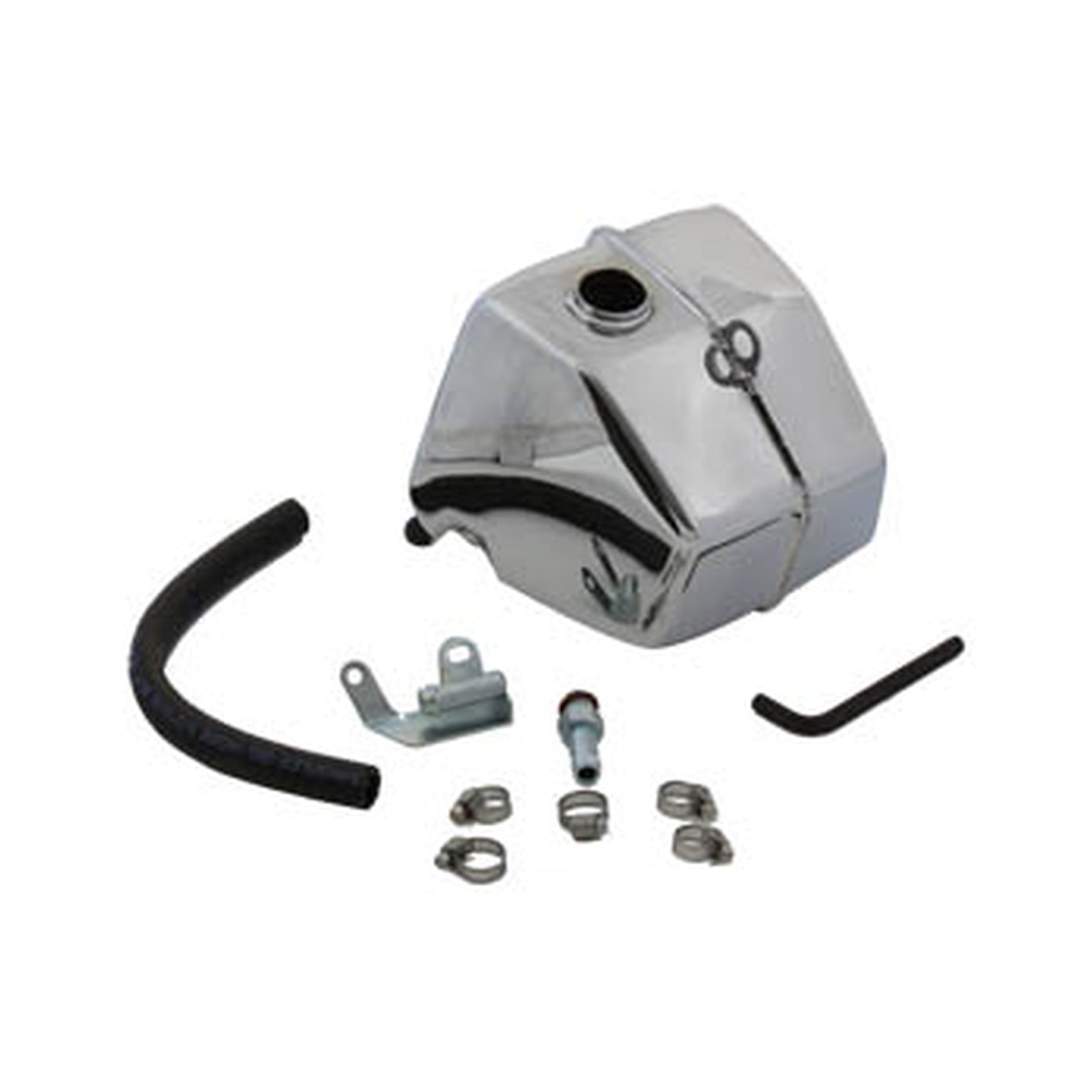 V-TWIN MFG - FXR OIL TANK - CHROME
