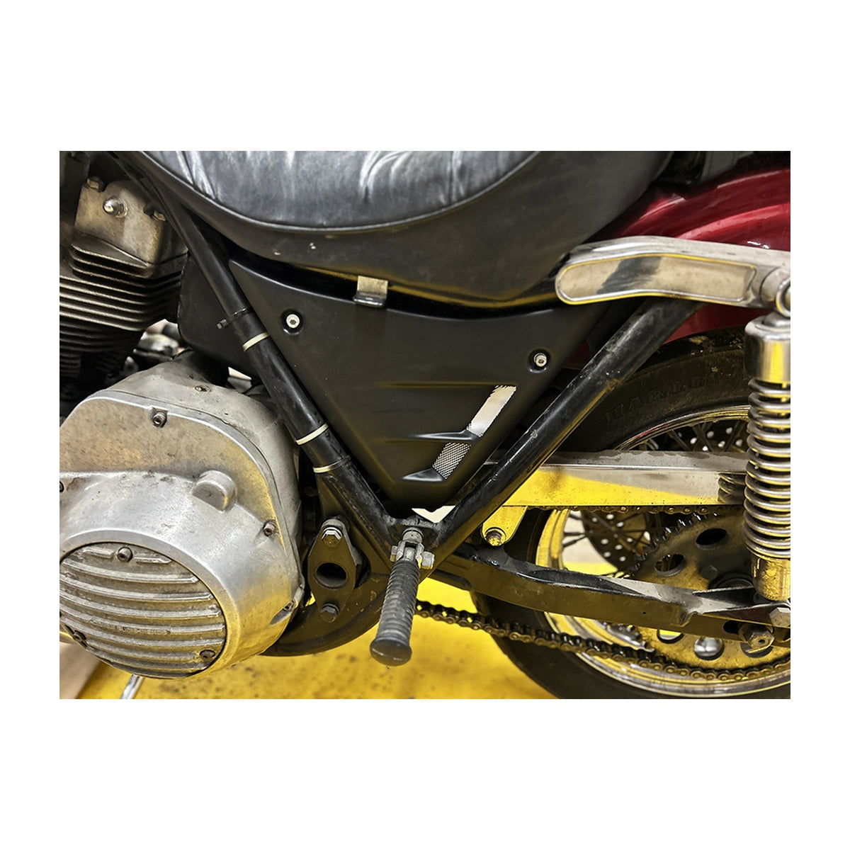 V-TWIN MFG - FXR FRAME SIDE COVER SET - VENTED