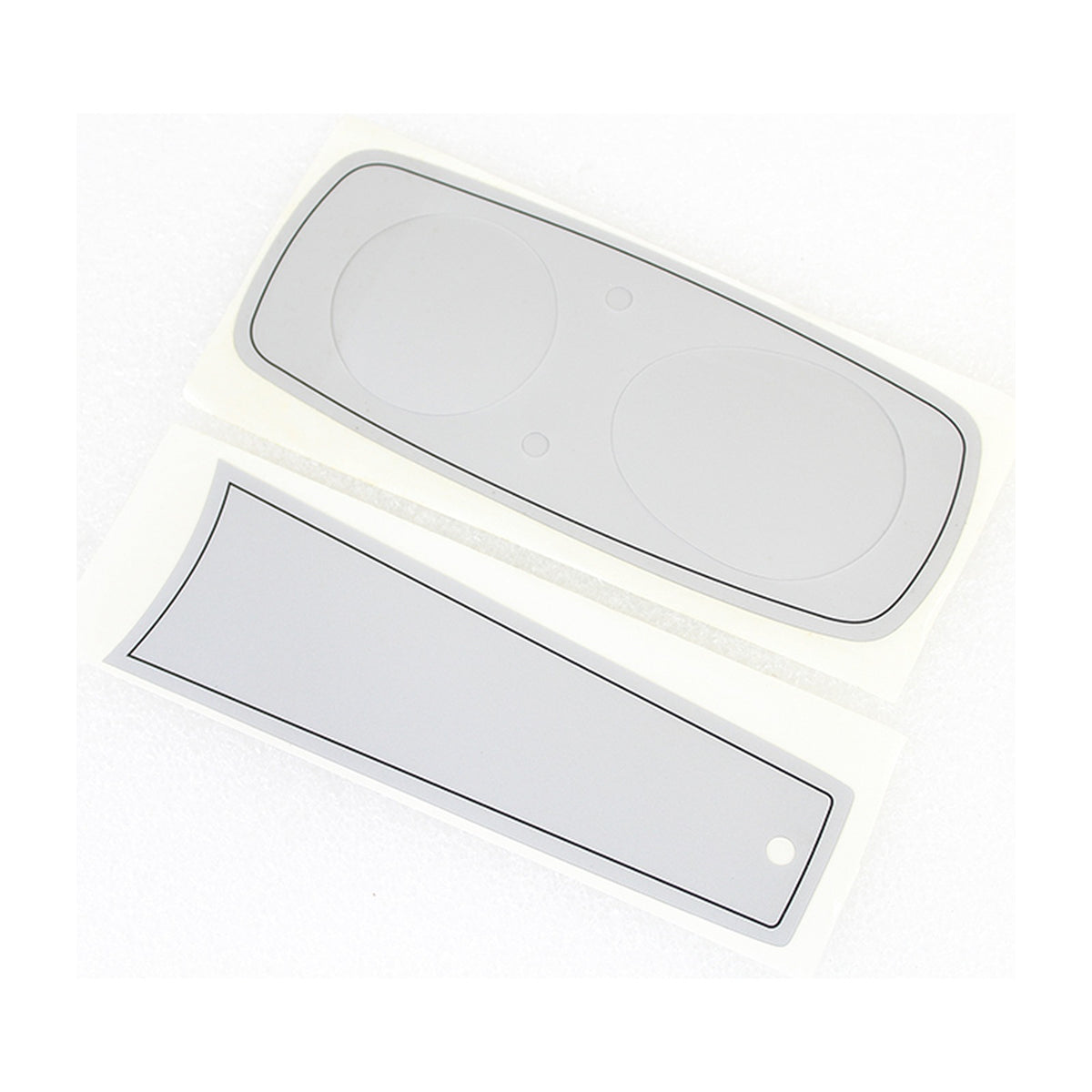 V-TWIN MFG - FXR DASH DECAL SET - SILVER