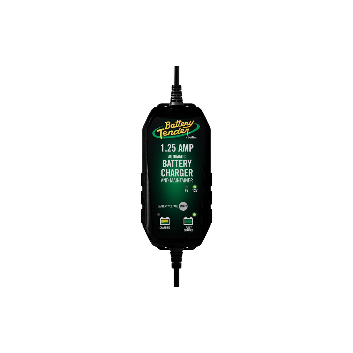 BATTERY TENDER - SELECTABLE 1.25 AMP CHARGER 6/12 VOLT
