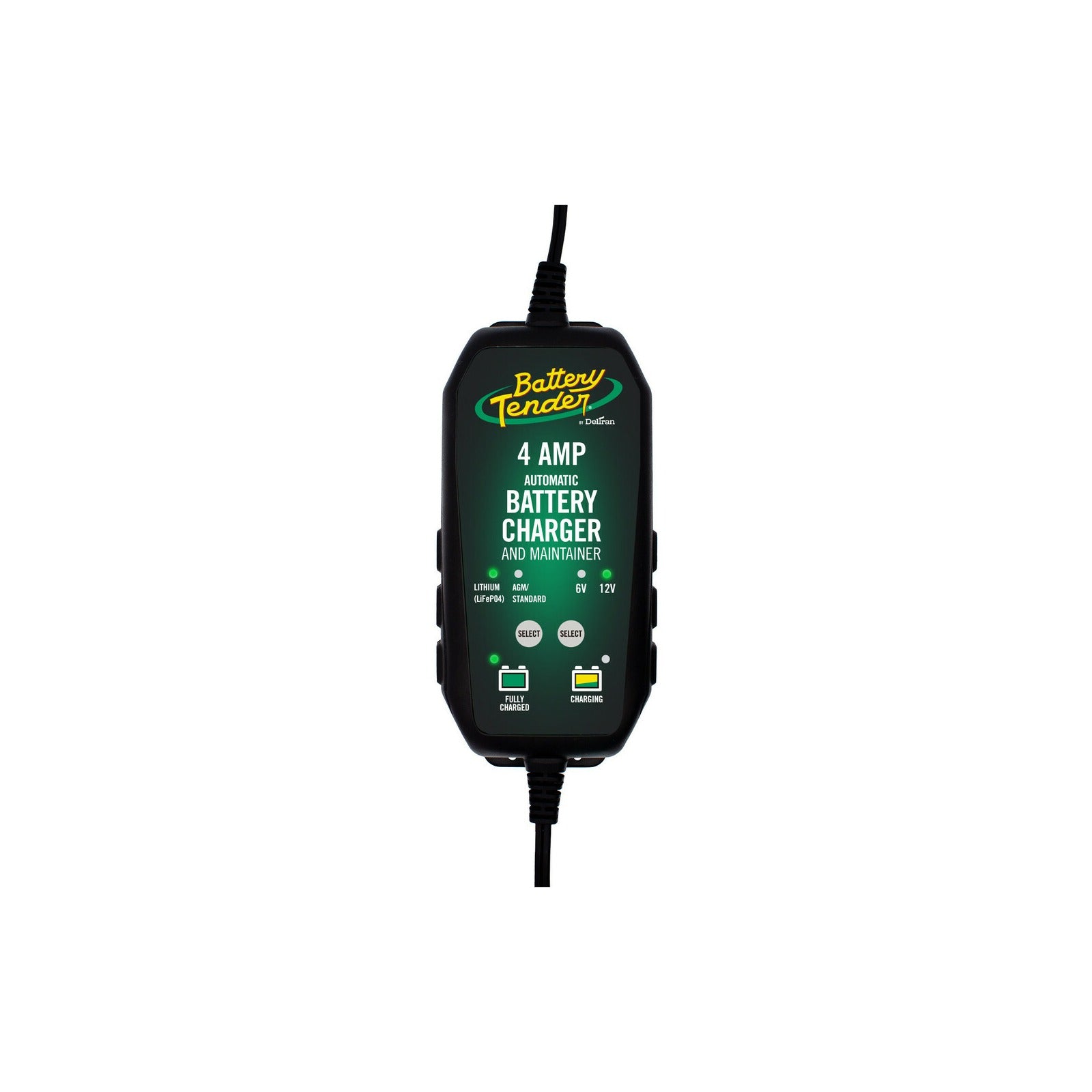 BATTERY TENDER - 4 AMP SELECTABLE BATTERY CHARGER