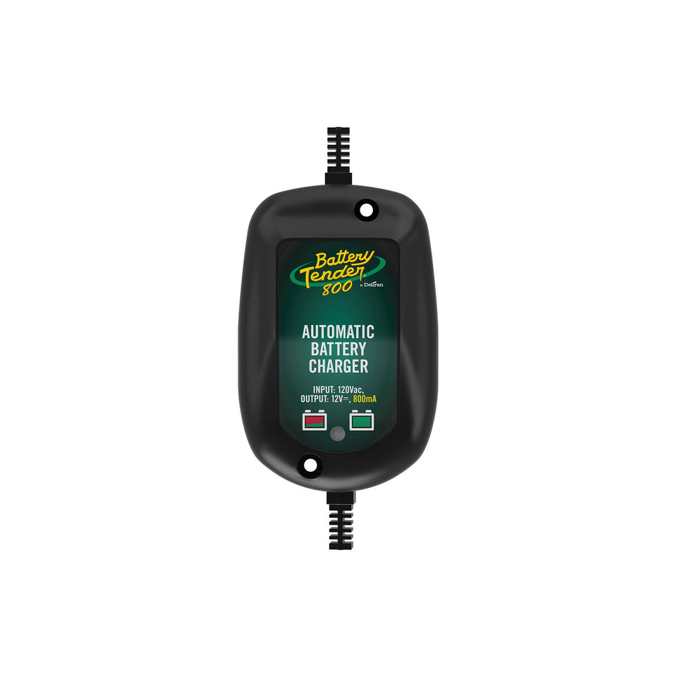 BATTERY TENDER - JUNIOR BATTERY CHARGER - 800 WATERPROOF 12V CHARGER