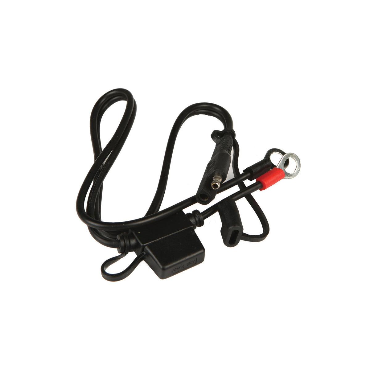 BATTERY TENDER - MULTIPLE BANK PLUS - RING TERMINAL HARNESS BLACK 2'