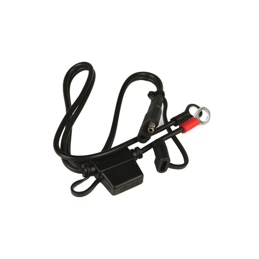 BATTERY TENDER - MULTIPLE BANK PLUS - RING TERMINAL HARNESS BLACK 2'