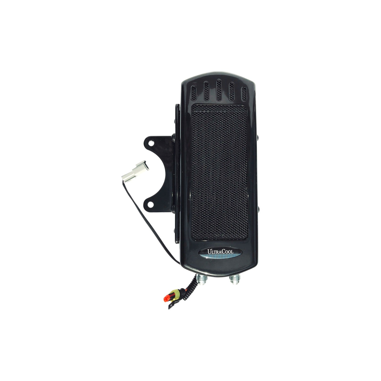 ULTRACOOL - SIDE MOUNT OIL COOLER M8 TOURING 17-23 GLOSS BLK