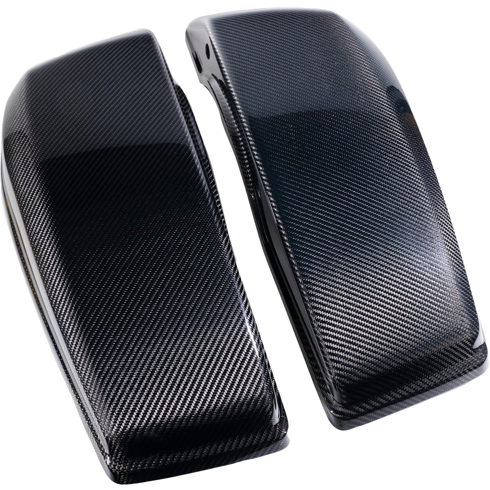 HOFMANN DESIGNS - CARBON FIBER SADDLEBAG LIDS FLH/FLT 23-25 (EX FLHR)