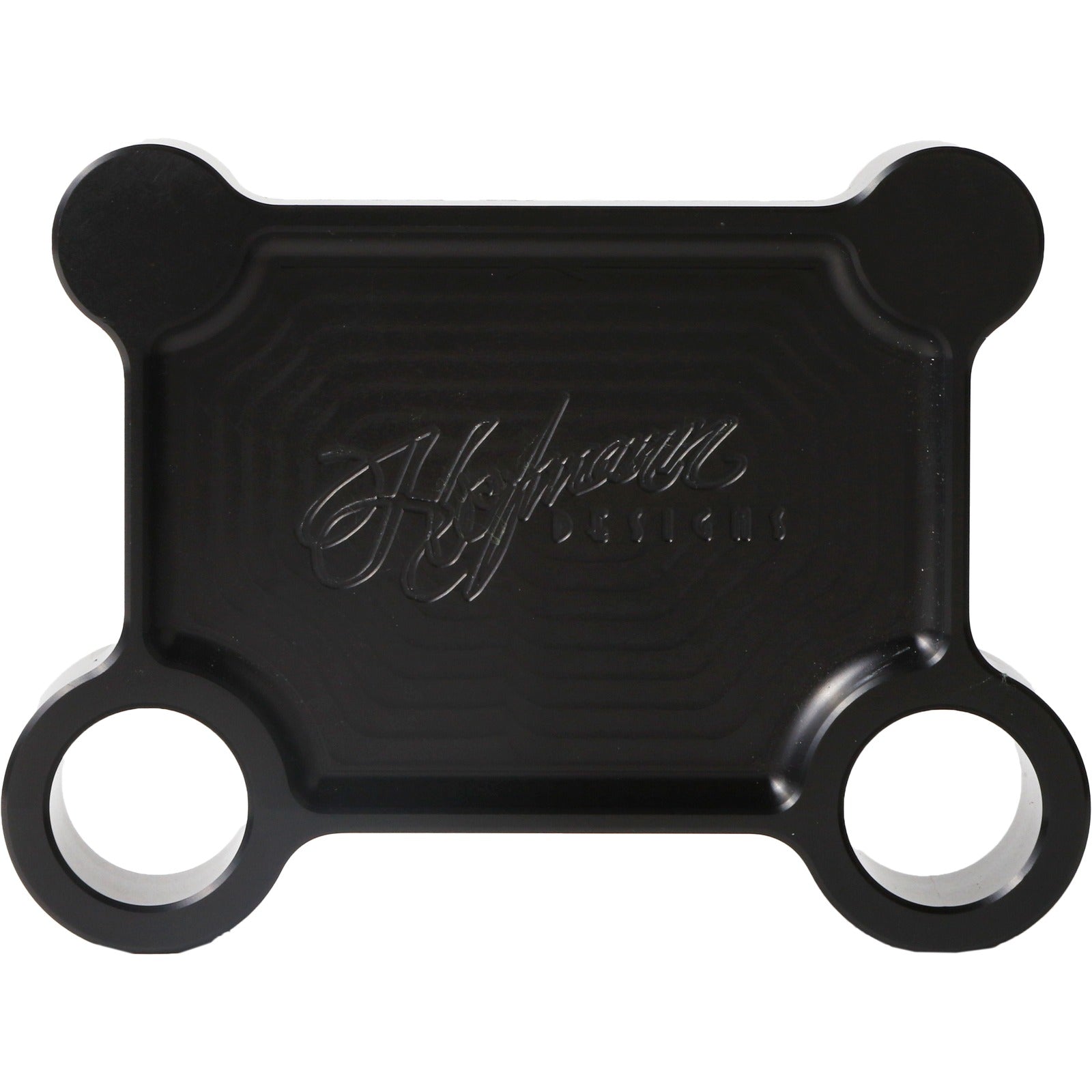 HOFMANN DESIGNS - H/D BILLET PULL BACK PLATE BLACK BATWING