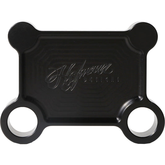 HOFMANN DESIGNS - H/D BILLET PULL BACK PLATE BLACK BATWING