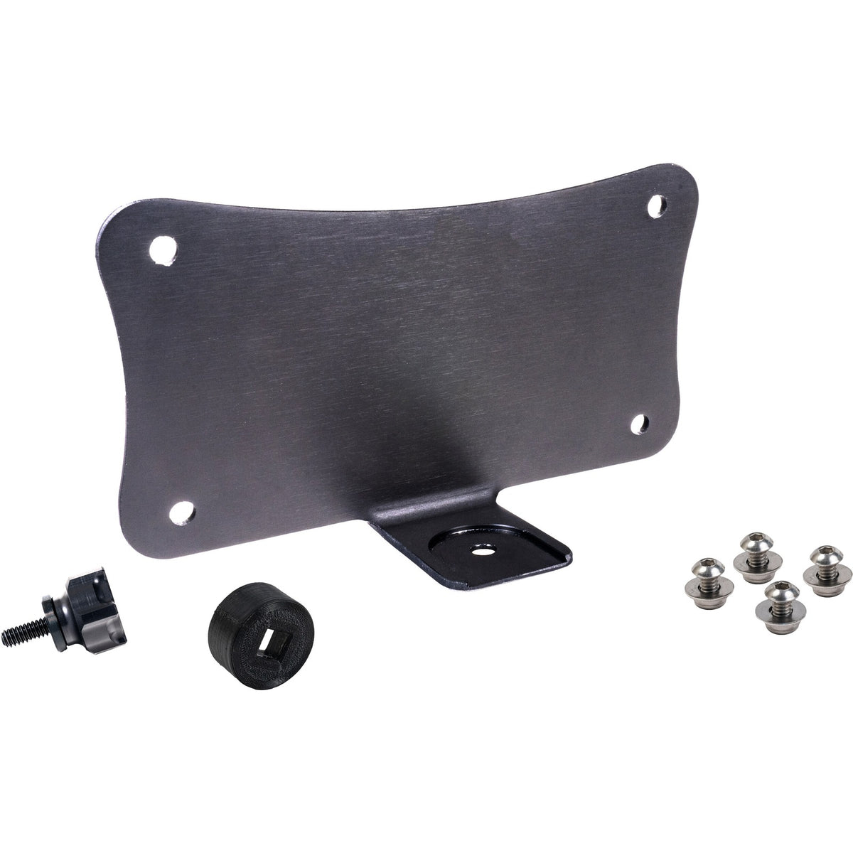 HOFMANN DESIGNS - UPRIGHT LICENSE PLATE MOUNT BLACK