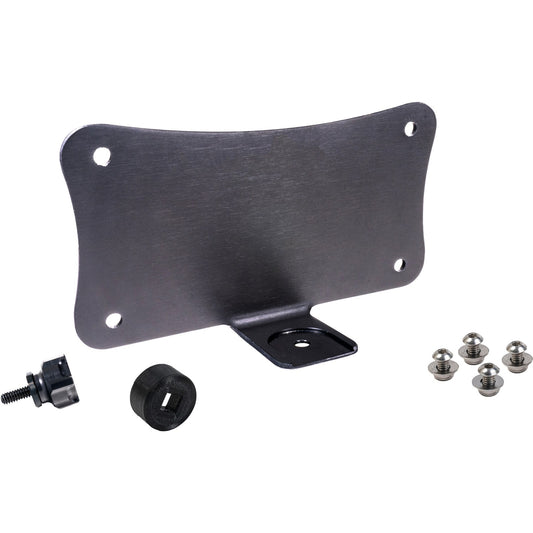 HOFMANN DESIGNS - UPRIGHT LICENSE PLATE MOUNT BLACK