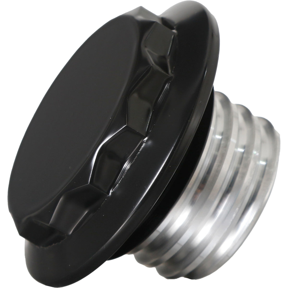 HOFMANN DESIGNS - H/D BILLET 12 POINT NON-VENTED BLACK FUEL CAP