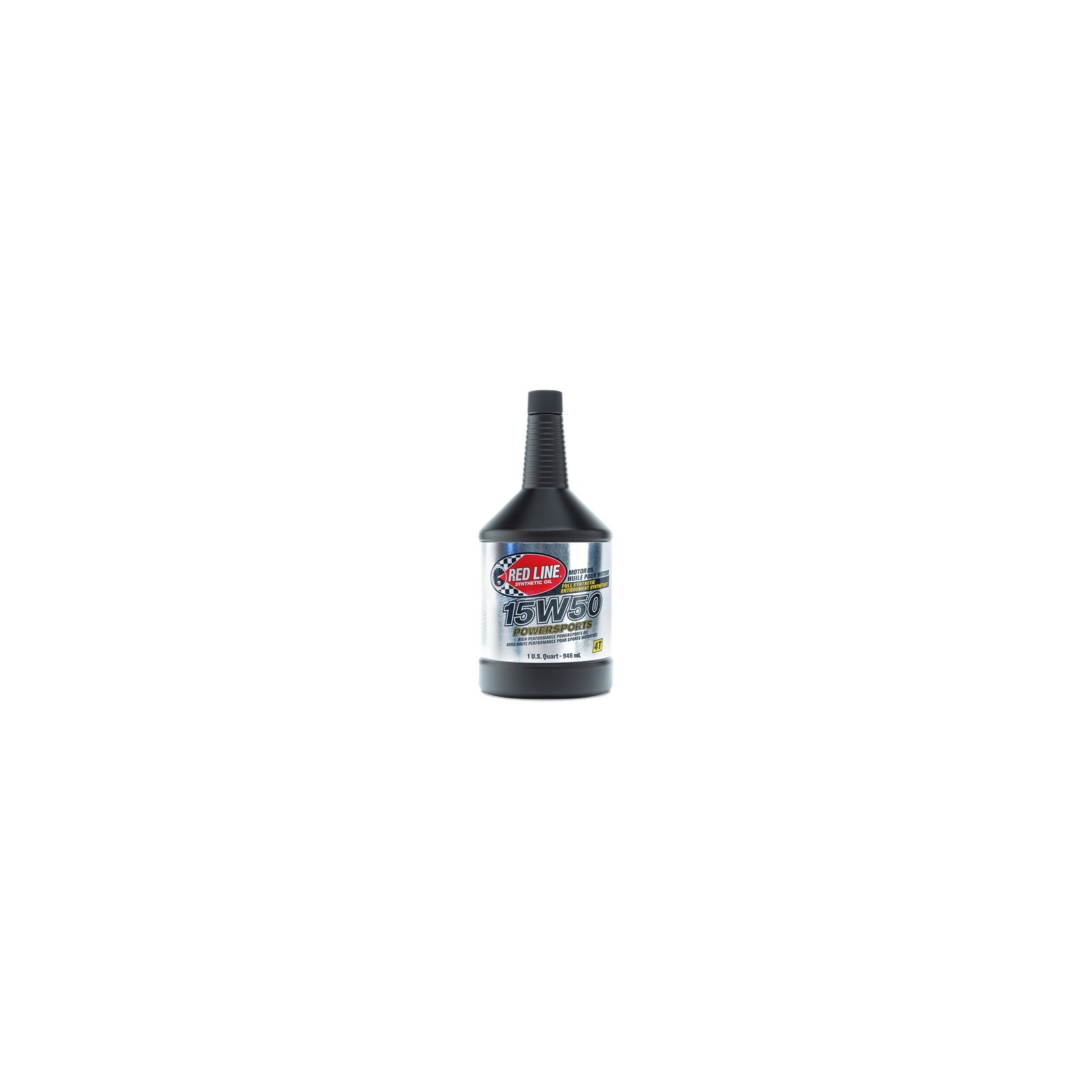 RED LINE - ENGINE OIL - POWERSPORTS 4T 15W50 1 QT (12/CASE SOLD EA)