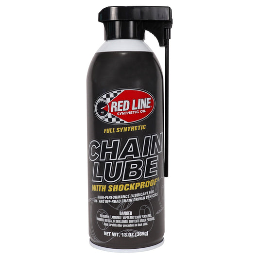 RED LINE - CHAIN LUBE /W SHOCKPROOF 13 OZ (6/CASE SOLD EA)
