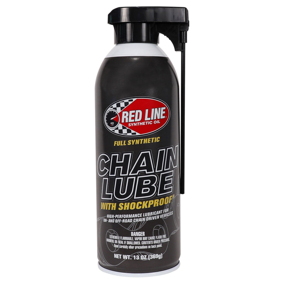 RED LINE - CHAIN LUBE /W SHOCKPROOF 13 OZ (6/CASE SOLD EA)