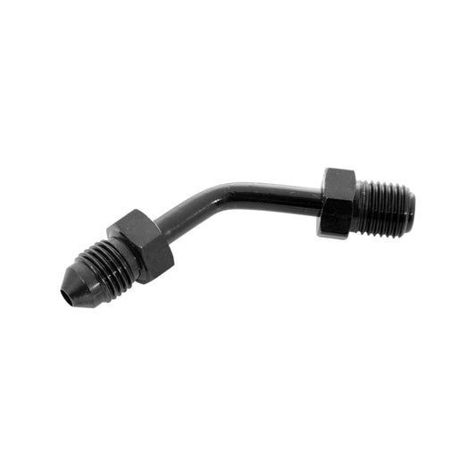 GOODRIDGE - TUBE ADAPTER - 45 DEGREES - BLACK