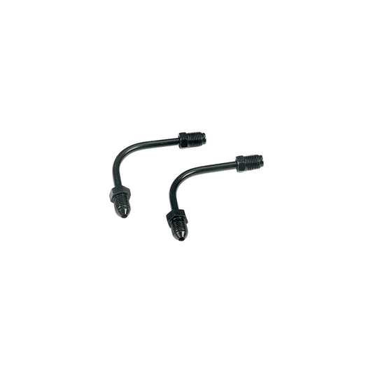 GOODRIDGE - TUBE ADAPTER - 90 DEGREES - LONG - BLACK