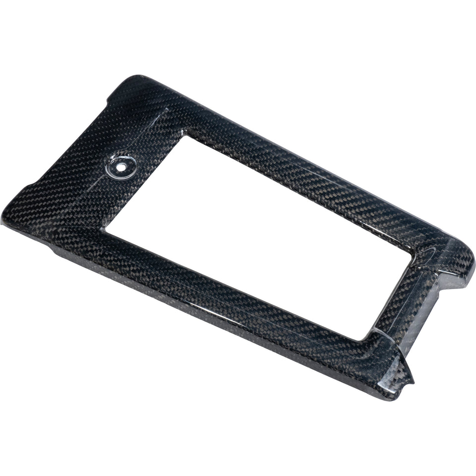 HOFMANN DESIGNS - CARBON FIBER OIL COOLER COVER M8 SOFTAIL