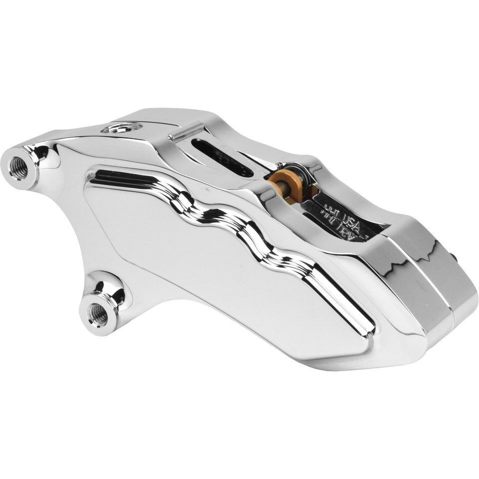HAWG HALTERS INC - 6 PISTON CALIPER KITS - 6 PIST DIFF FRONT CALIPER L/H CHROME W/ 11.8" ROTOR