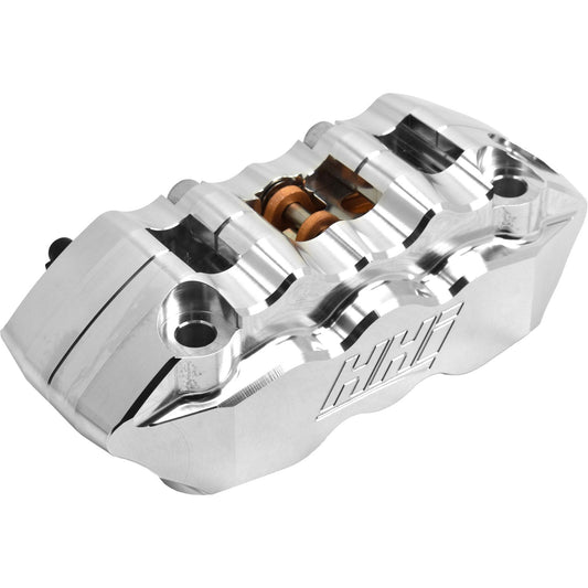 HAWG HALTERS INC - 6 PISTON RADIAL MOUNT CALIPER - 6 PIST FRT RADIAL MNT CAL R/H CHROME