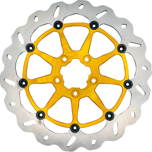 ROTOR 13" FLOATING WAVE RADIAL FR GOLD